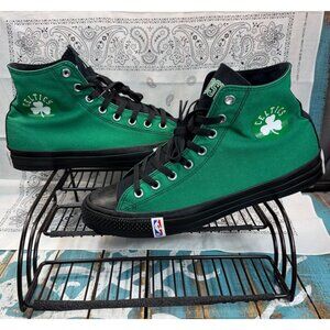 Converse Chuck Taylor All Star NBA Boston Celtics By You Men's 11.5 Green Shoes